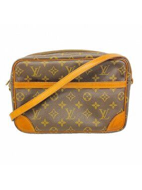 Louis Vuitton Shoulder Bag Monogram Trocadero 27 Brown